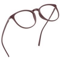 LifeArt Blue Light Blocking Glasses,Computer Reading Glasses,Transparent Lens,Reduce Headaches&Eyestrain,Stylish for Women +1.00