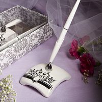 Distinctive Damask Porcelain Collection Pen Set, 1