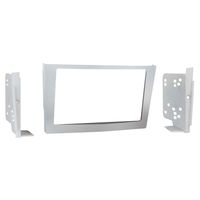 Metra 95-3107S Double DIN Installation Dash Kit for 2008-up Saturn Astra (Silver)