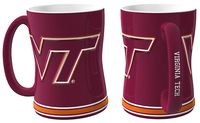 Boelter Brands Virginia Tech Hokies Coffee Mug - 14oz Sculpted Relief