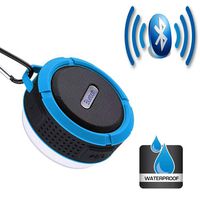 AGT All-in-one Wireless And Mini Sucker Speaker With USB And WaterProof Portable For Biking Swimming Hiking BBQ Beach Sports