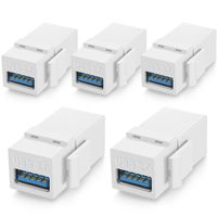 USB 3.0 Keystone Jack Inserts (5 Pack)
