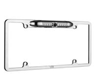 DS18 RCCPS Water Proof, Night Vision, Distance Scale Line, Color License Plate Backup Camera (Silver)