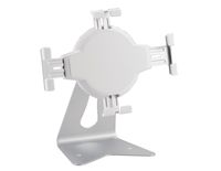 Arkscan ER10 Universal Tablet Stand 360° Degree Rotation Aluminum & Steel Alloy for iPad & Tablet 9" to 11" (Silver & White)