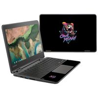 MightySkins Skin Compatible with Lenovo 300e Chromebook 11.6" (2018) - Owl Yeah | Protective, Durable, and Unique Vinyl Decal wrap Cover | Easy to Apply, Remove, and Change Styles | Made in The USA