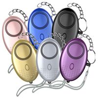 Safe Personal Alarm, Veckle 6 Pack 130db Safe Sound Personal Alarms Keychain with LED for Women, Super Loud Safe Whistle Siren Song Personal Alarm for Elder, Girls, Students