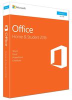 Office 2016 Home and Student for Windows English Language Product Key Card USA - Word, Excel, PowerPoint, OneNote