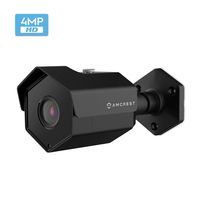 Amcrest UltraHD 4MP Outdoor POE Camera 2688 x 1520p Bullet IP Security Camera, Outdoor IP67 Waterproof, 118° Viewing Angle, 98ft Night Vision, 4-Megapixel, IP4M-1026EB (Black)