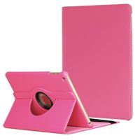 Dream Wings iPad Air Case Cover, 360 Degrees Rotating Multi-Angle Viewing Stand Screen Protective Smart Case for Apple iPad Air 9.7 inch Tablet (iPad Air, Hot Pink)