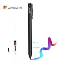 Surface Pen, Ciscle Digital Stylus Pen with High-Precision 1.0 MM Tip and 4096 Levels of Pressure Sensitivity, Right Click and Erase Buttons for Surface Go, Surface Pro 6, Surface Laptop/Book_(Black)