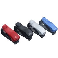 Gracallet Pack of 4 Assorted Color Car Visor Glasses Sunglasses Eyeglasses Ticket Clip Holder
