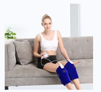 WE&ZHE Electric Heating Care Knee Hot Compress Physiotherapy Can Be Washable, 3 Temperature Selection-Automatic Overheating Protection , blue