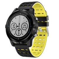 LOKMAT Smart Watch GPS Sports Mode, Smartwatch Analysis Heart Rate/Sleeping,Fitness Tracker Pedometer,Remote Camera,Call/SMS Reminder,IP68 Waterproof Touch Screen Android iOS (Black)