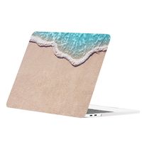 TOP CASE MacBook Pro 13 inch Case 2019 2018 2017 2016 Release A2159 A1989 A1706 A1708, Graphics Rubberized Hard Case + Screen Protector Compatible MacBook Pro 13" W/WO Touch Bar - Clearwater Beach