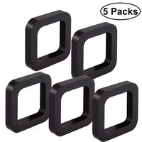5 Pack - 2 Inch Hitch Receiver Silencer Pad for Adjustable Ball Mounts - Reduce Rattle, Eliminate Noise and Provide Cushion between receivers and tow hitches - Fits any 2 inch trailer hitch receiver