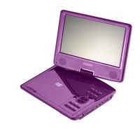 Proscan 9" Swivel Screen Portable DVD / Media Player - PDVD9806-B-PURPLE (Renewed)