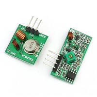 Atomic Market RF Wireless Transmitter and Receiver Link Kit Module 433Mhz for Arduino