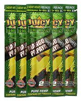 Juicy Jay Hemp Wraps Mango Papaya (5 Packs, 2 Wraps Per Pack) Total 10 Wraps with ES Scoop Card