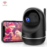 Victure Dual-Band 2.4Ghz & 5Ghz 1080P Pet Camera with Motion Detection, Wireless WiFi Camera Baby Monitor with 2-Way Audio Night Vision, Cloud Service Available