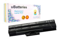 UBatteries Compatible 49Whr Battery Replacement for Sony VAIO VGN-AW, VGN-BZ, VGN-CS, VGN-FW Series Fits Part# VGP-BPS13 VGP-BPS21 VGP-BPL13 VGP-BPL21 - (4400mAh Black)