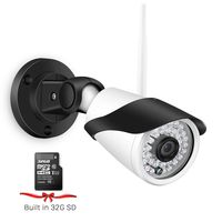 1080P Outdoor WiFi Security Cameras (1080P White)