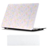 Macbook Air 11.6 Inch Case and Keyboard Cover,Sunway Ultra Thin Beautiful Mixed Refreshing Styles Hard Case Cover for Macbook Air 11.6 Inch(A1465/A1370) - Pearls