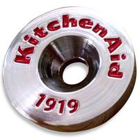 KitchenAid W10846205 Chrome Handle Medallions