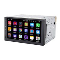 Double DIN Car GPS Navigation - QSICISL 7 Inch Android Car Stereo Universal Radio DVD Player 2 GB RAM 16GB ROM with Bluetooth