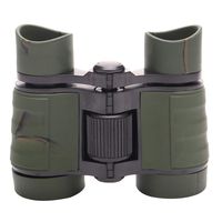 ASEEBY Binoculars for Kids Bird Watching Educational Learning Birthday Presents Gifts for Outdoor Hiking Play Toys for Boys and Girls 4x30mm (Army Green)