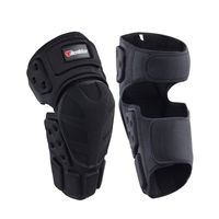 HEROBIKER Moto Knee Pads Black Protective Motorcycle Kneepad Motorcycle Motocross Bike Bicycle Pads Knee Pads Protective Guards