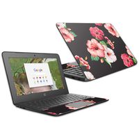 Mightyskins Skin Compatible with Hp Chromebook 11 G6 11.6" (2018) - Hibiscus | Protective, Durable, and Unique Vinyl Decal Wrap Cover | Easy to Apply, Remove, and Change Styles | Made in The USA