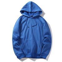 Vickyleb Men Sweatshirts Mens Hoodies Pullover, Mens Long Sleeve Hooded T-Shirt Slim Fit Hoodie Shirt Blue