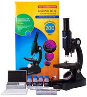 Levenhuk 3S NG Classic Metal Microscope with Accessories, Comes in a Colorful Box