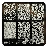 Nail Art,Putars Fashion DIY Nail Art Image Stamp Stamping Plates Manicure Template