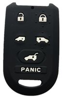 KAWIHEN Silicone Key Fob Cover Case Protector Smart Remote Control Shell Keyless Entry Case Holder Cover For 6 button 2005 2006 2007 2008 2009 2010 2011 Honda Odyssey OUCG8D-399H-A 72147-SHJ-A71