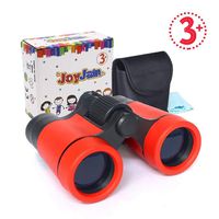 Gifts for 8-10 Year Old Boy, Mini Compact Binoculars for Kids, Educational Toys 4x30mm Pocket Folding Binoculars Birthday Gifts Party Favors for Kids (Red)