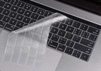 FORITO Keyboard Cover Compatible for 2016-2019 MacBook Pro 13" 15" Model A2159 A1706 1707 A1708 A1989 A1990 with Touch Bar and Touch ID -TPU