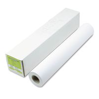 HP Q1404B Designjet Inkjet Large Format Paper,4.9 mil, 24-Inch x 150 ft, White
