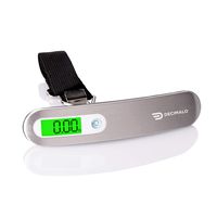 DECIMALO Digital Luggage Scale, Handheld suitcase weight scale, Small and Portable for Travel Baggage, High precision, Up to 110lb/50Kg, Tare Function, Digital Display, Battery included