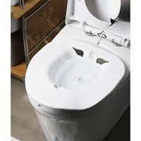 CHAONAO Sitz Bath Over-The-Toilet Perineal Soaking Bath, for Hemorrhoidal Relief, for Pregnant Women, for The Elderly, Ideal for Post-Episiotomy Patients