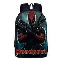 GD-fashion Deadpool Fans Backpack Kids Deadpool School Bookbag Laptop Bag Backpack for Travel,Outdoor