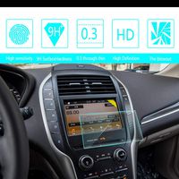 8X-SPEED for Lincoln MKC MKZ Continental MKS MKT MKX 8-Inch 175x105MM Car Navigation Screen Protector HD Clarity 9H Tempered Glass Anti-Scratch, in-Dash Media Touch Screen GPS Display Protective Film