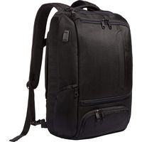 eBags Professional Slim Laptop Backpack with USB Port (Black w/USB)