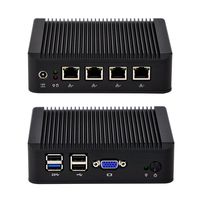 Mini PC Windows x86 Intel Baytrail J1900 Quad Core 8G Ram 128G SSD WiFi Office Industrial Fanless Computer