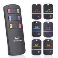 Key Finder,WOSPORTS Item Tracker Wireless RF Item Locator with Loud Beeping Sound,100ft Support Remote Control,Upgrade Long Lasting Batteries, Mini Key Tracker with Anti-Lost Tag and Keychain