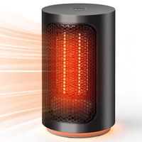 Toyuugo Portable Electric Heater, Space Heater 500W Ceramic Personal Desk Fan Heater, 2s Quick Heat-up, Tip-Over, Overheating Protection & Auto Shut Off for Home Office