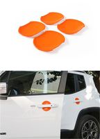 Dwindish Orange ABS Car Styling Auto Body Parts Door Blow Rims Case Cover Trim For Jeep Renegade 2015 Up