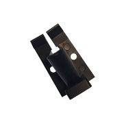 Gardner Bender VSC-1538UVB Electrical Vertical Siding Clips, ⅜ inch, 5 pk, UV Resistant Black