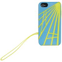 Scosche IP5SPBLY Blue/Yellow strapKASE for iPhone 5 and 5S