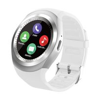 Smart Watch, SN05 Smartwatch Round Sport Watch with SIM Card Slot Touch Screen Smart Watches Compatible with Samsung Huawei Xiaomi Motorola Android Phones iPhone for Men Women Kids Boys Girls (White)